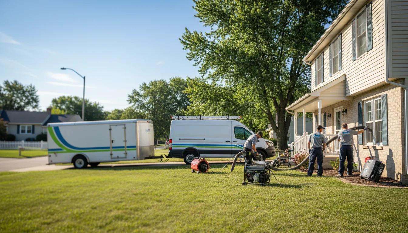 Flooded Basement Restoration And Cleanup With Repair in Trail, MN near me